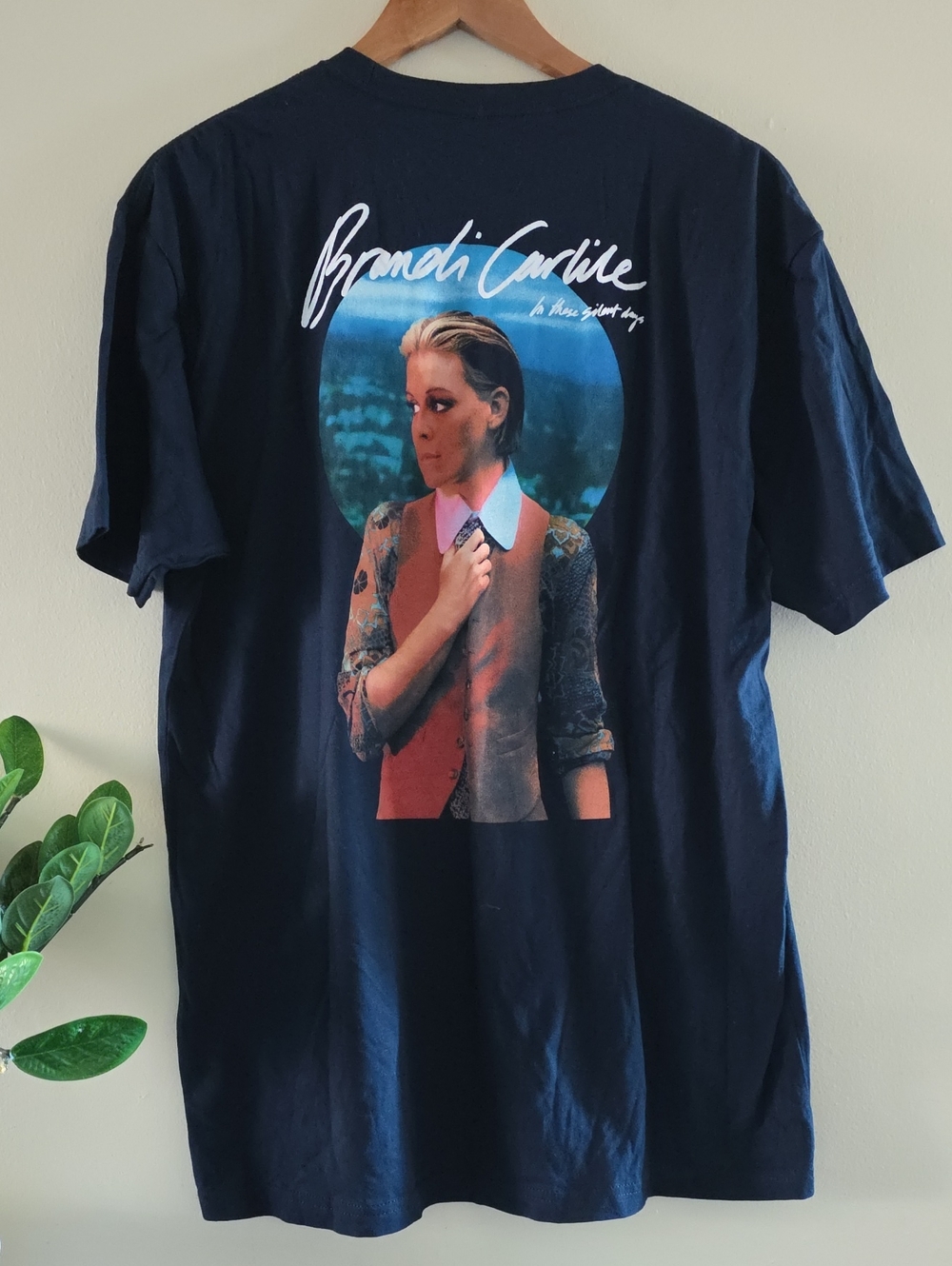 Brandi Carlile In These Silent Days Cover Tee - Navy XL A